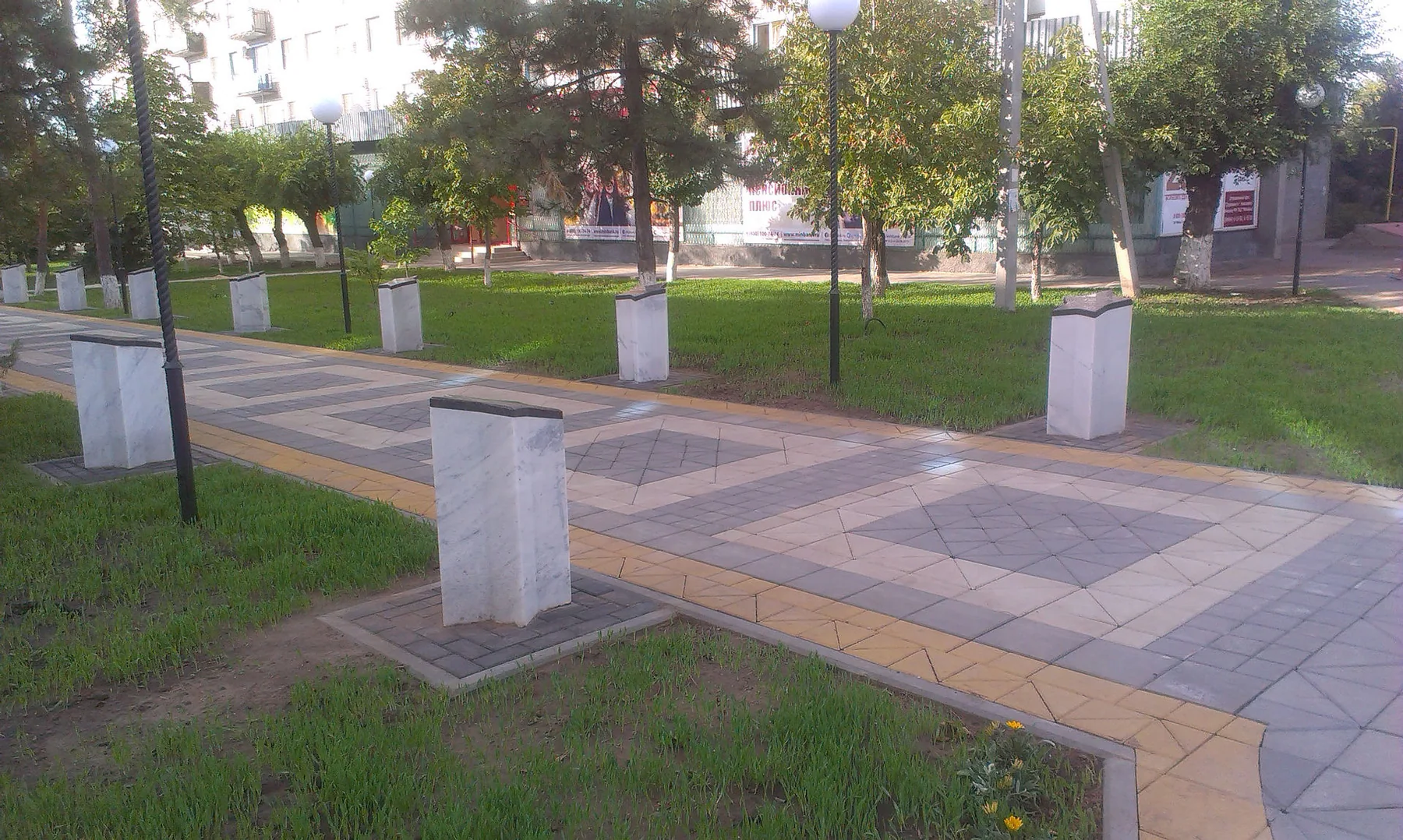 Завершённое благоустройство в Николаевске